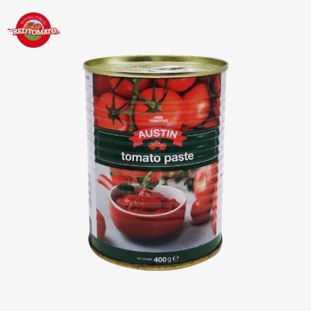 425 g Pasta pomidorowa w puszce z wygodną, łatwo otwartą pokrywką 30%-100% czystości
