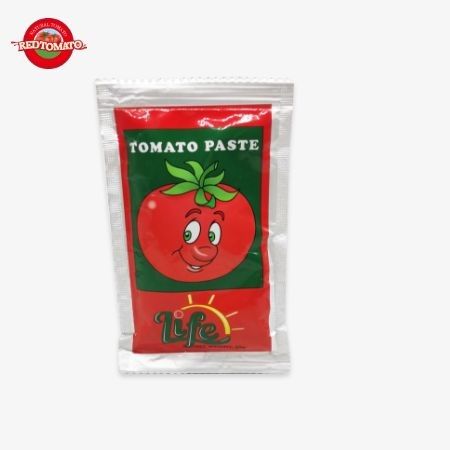 OEM Cena fabryczna ISO Pasta pomidorowa w worku, 30%-100% czystość 50g płaska worek czerwona pasta pomidorowa