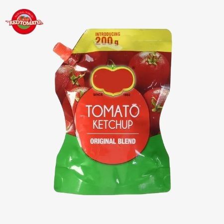 Fabryka produkuje OEM Sachet Ketchup 200g Przyprawa do hamburgerów i kanapek Cena fabryczna
