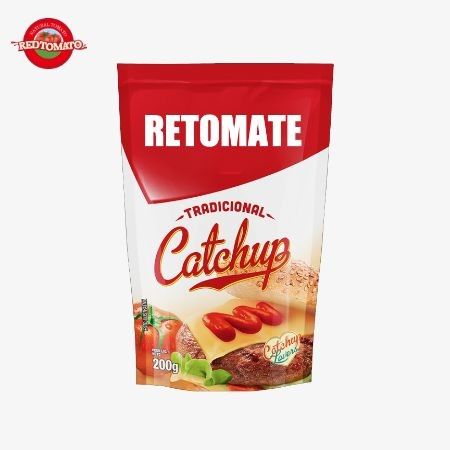 Fabryka produkuje OEM Sachet Ketchup 200g Przyprawa do hamburgerów i kanapek Cena fabryczna