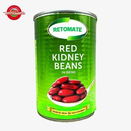 Czyste naturalne konserwy z czerwonej fasolki w solance 400 g z pysznym smakiem
