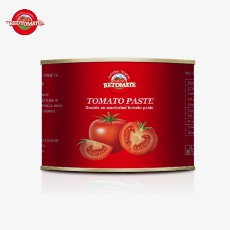 70 g wygodne, łatwo otwarte pojemniki z koncentratem pomidorowym premium dla łatwego użytkowania