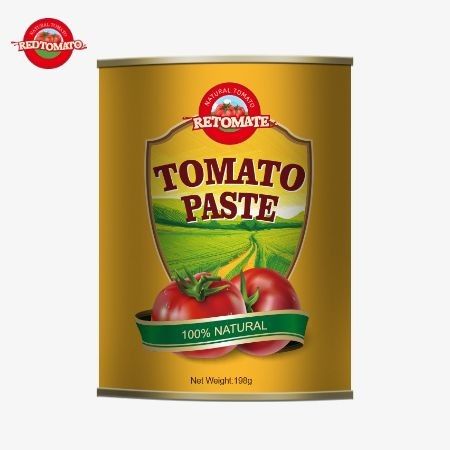 198 g konserwy z pomidorowej pasty są zgodne z ISO HACCP i BRC żywności FDA