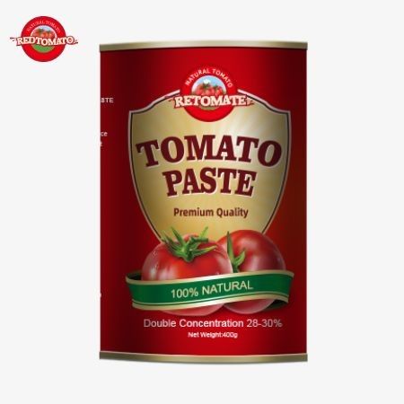 400 g puszki pasty pomidorowej spełnia standardy produkcji ISO HACCP BRC i FDA