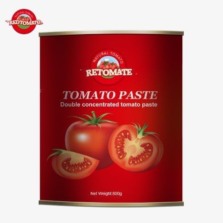 Nasza 800g konserwowana pasta pomidorowa ściśle przestrzega międzynarodowych standardów jakości i bezpieczeństwa.