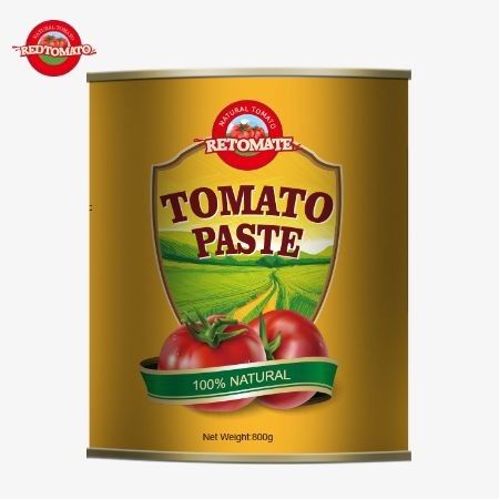 Nasza 800g konserwowana pasta pomidorowa spełnia ISO HACCP BRC i FDA międzynarodowe normy jakości