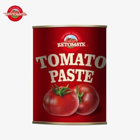 850 g konserwowana pasta pomidorowa o najwyższej jakości 28/30% koncentracja Brix starannie wykonana w Chinach