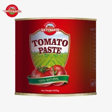 2024 Wysokiej jakości pasta pomidorowa o masie 4,5 kg opakowanie masowe