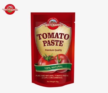 50g w postawionej walizce Pasta pomidorowa spełnia normy ISO HACCP i BRC oraz przepisy FDA