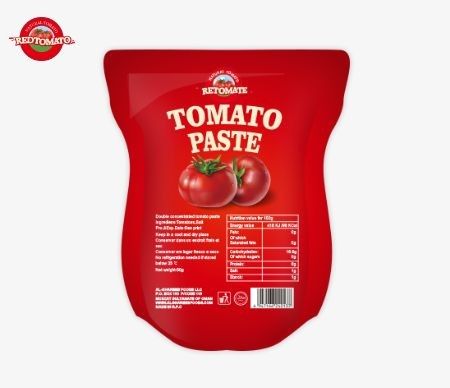 Pasta pomidorowa 50g 56g 70g Pasta pomidorowa stand up bez dodatków 100 czystość dla kucharzy