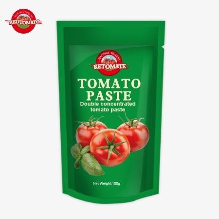 Wysokiej jakości 100g pasty pomidorowej z chińskiej fabryki