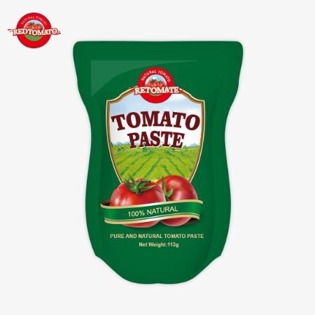 113g zestawów z pasty pomidorowej zgodne z normami produkcji ISO HACCP BRC i FDA
