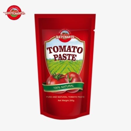 200g zestawu z pasty pomidorowej spełnia standardy ISO HACCP i BRC, zapewniając zgodność z cenami fabrycznymi