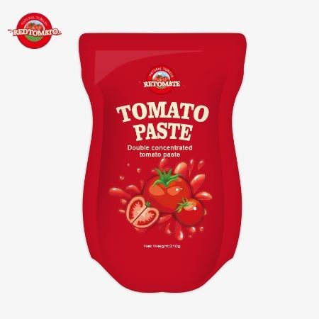 210g zestawu pasty pomidorowej spełnia normy ISO HACCP BRC i FDA