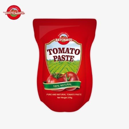 W zestawie ta oferta zawiera 250 g słodkiej i delikatnej pasty pomidorowej o czystości od 30% do 100%