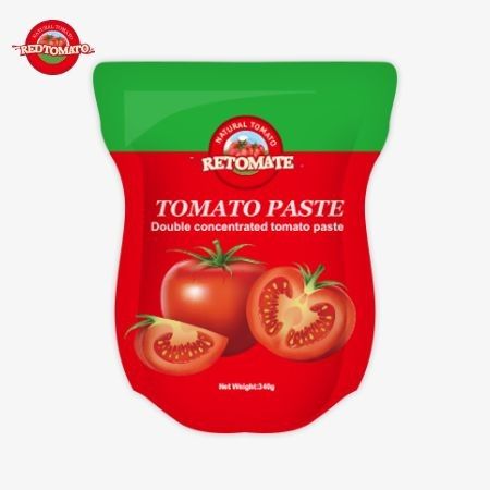 Wygodny i smaczny 340g czerwonej pasty pomidorowej stand-up sachet oferuje wspaniałe doświadczenie kulinarne