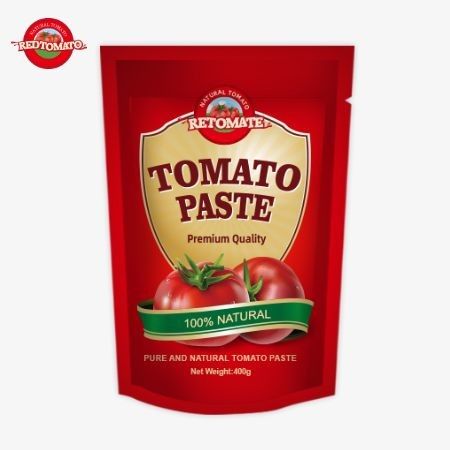 400 g pasty pomidorowej stand-up sachet wygodne aromatyczne i czystości w zakresie od 30% do 100%