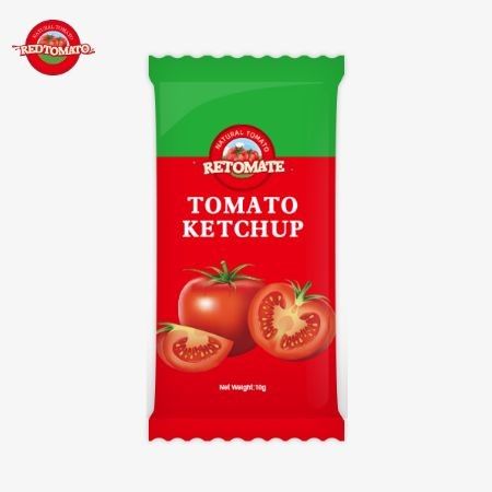 10g sachetu ketchupu z słodko-kwaśnym i naturalnym smakiem