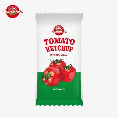10g ketchupu pomidorowego daje bogaty, słodki smak, wytwarzany z naturalnych składników, dostępny w cenie fabrycznej
