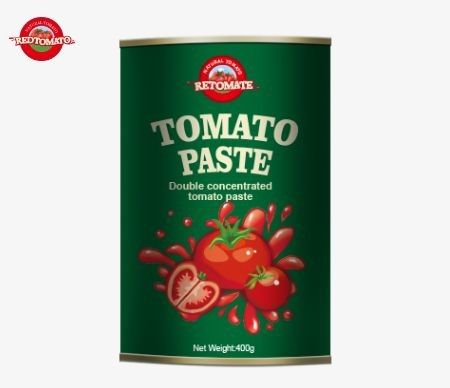 400 g puszki z pastą pomidorową spełnia standardy produkcji ISO HACCP BRC i FDA