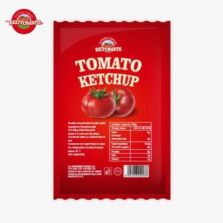 OEM 36g sachet z ketchupem pomidorowym z Chin wykonany z czystych naturalnych składników dostępnych w cenie fabrycznej
