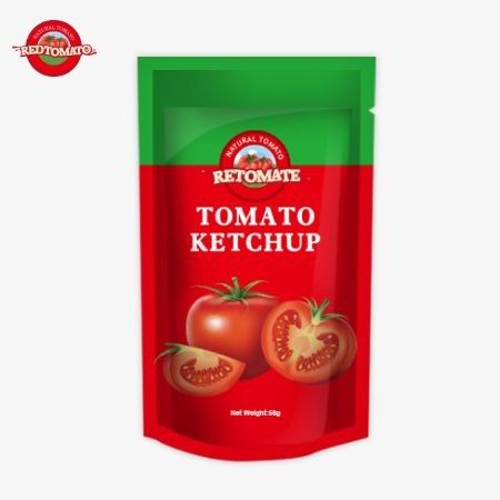 Chińska oryginalna fabryka ISO sachet ketchup 56g czysty naturalny smak Słodki i kwaśny smak