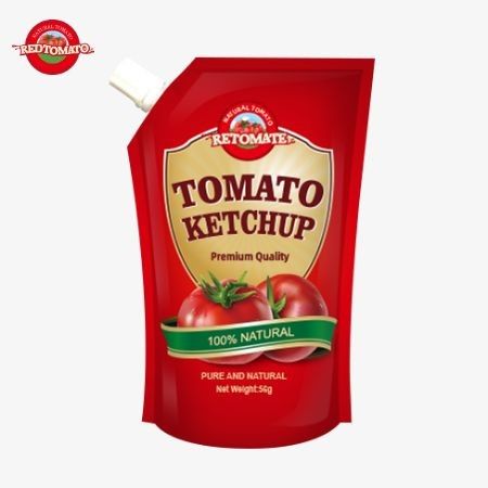 ISO Sachet Ketchup 56g czysty naturalny smak zgodny z międzynarodowymi normami produkcji