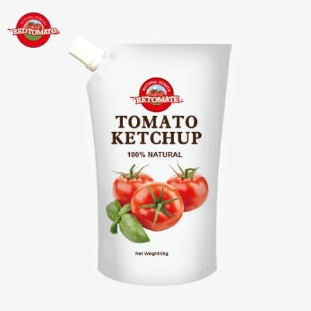 Zgodnie z międzynarodowymi normami produkcyjnymi, te 56 g czyste, naturalnie smakowane torebki z keczupem spełniają standardy OEM.