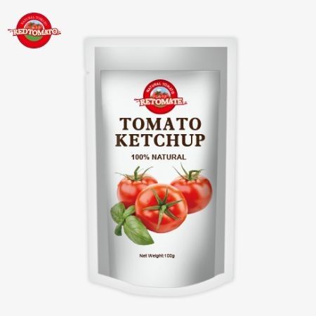 OEM China Cena fabryczna 100g Słodkie i kwaśne naturalne sakety Ketchup Pudełko z sosem