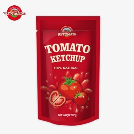 OEM China Cena fabryczna 100g Słodki i kwaśny kieszonkowicz ketchup, czysta naturalna przyprawa