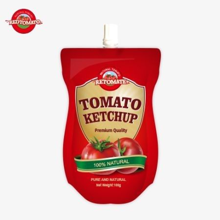 OEM China Cena fabryczna 100g Słodki i kwaśny naturalny ketchup saketki