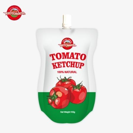 OEM China Cena fabryczna 100g Słodki i kwaśny naturalny sos ketchupu, HACCP Standardy FDA