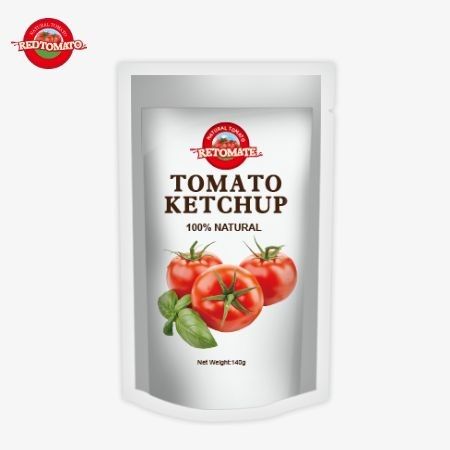 Produkujemy 140 g torebki ketchupu, które spełniają międzynarodowe standardy i są dostępne po fabrycznych cenach.