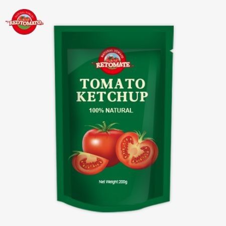 OEM 200g Sachet Ketchup czysty naturalny smak idealny dla chińskiej ceny fabrycznej