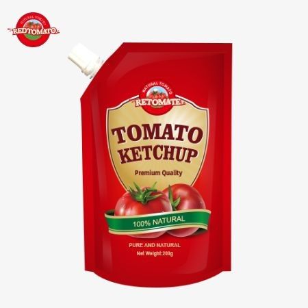 OEM 200g sachetu ketchupu z czystym naturalnym smakiem doskonały dla fabrycznej ceny w Chinach