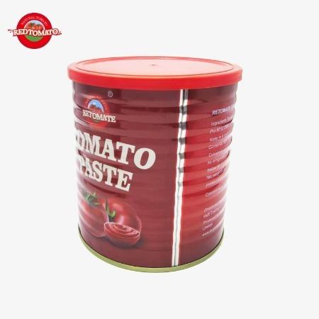 Koncentrat pomidorowy własnej marki Retomate 800g, Brix 28-30% Zapewniamy projekt marki i opakowania