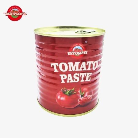 Koncentrat pomidorowy własnej marki Retomate 800g, Brix 28-30% Zapewniamy projekt marki i opakowania
