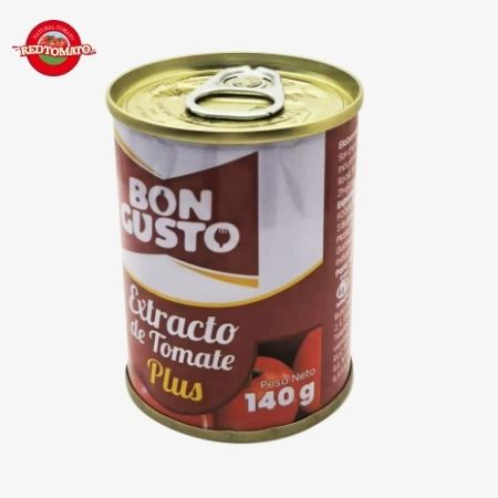 Pasta pomidorowa marki BONCUSTO w puszce 140g, Brix 22-24% - Zapewniamy markę i projekt opakowania