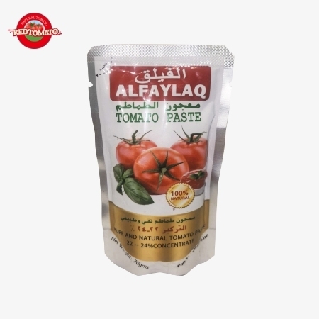 ALFAYLAQ Marka 70 g Saszetka Pasta pomidorowa koncentrowana do Brix 22 ‰ 24%