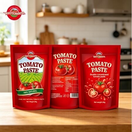Dwukrotnie skoncentrowana pasta pomidorowa 80g z 30-100% czystości do wszechstronnej gotowania