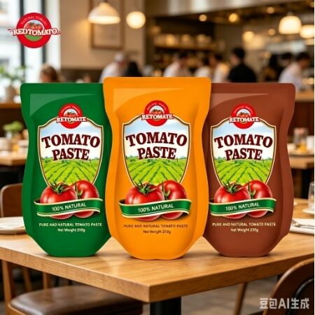 Saszetka stojąca 210 g Pasta pomidorowa ISO HACCP BRC Certyfikat FDA z najwyższą jakością pochodzącą z Xinjiang