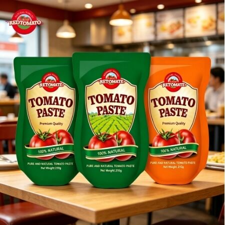 210 g pasty pomidorowej z trójkoncentracją i certyfikatem ISO HACCP BRC FDA