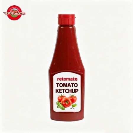 Ketchup w butelce o smaku słodko-kwaśnym 340 g - przyprawa do ketchupu pomidorowego z certyfikatem ISO