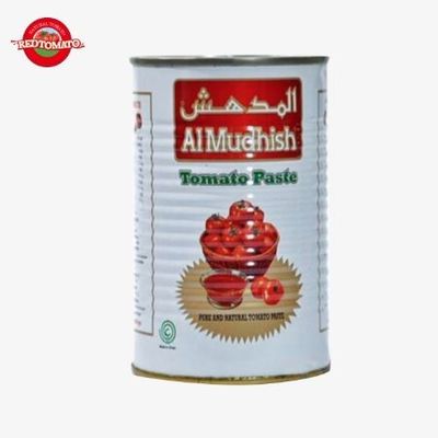 Brak dodatków Pasta pomidorowa w puszkach 4500 g Całkowicie naturalna 30%-100% czystość