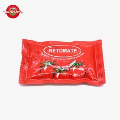 36 g Płaska pasta pomidorowa podwójnie skoncentrowana dla wygodnego przechowywania