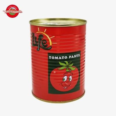 Twarda, otwarta pokrywa, pasta pomidorowa w puszkach 140 g na puszkę, podwójnie skoncentrowana