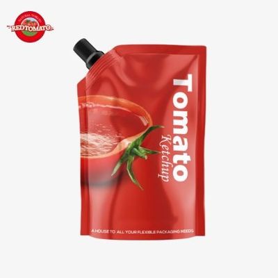 Zmarszczki z sosem, ketchup, 100 g słodko-kwaśny, naturalny przyprawa.