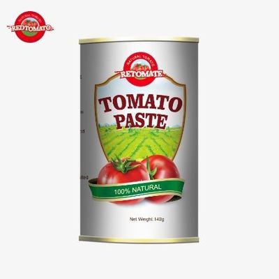 140 g puszki z pasty pomidorowej, wysokiej jakości, wygodna, łatwo otwierająca się pokrywa