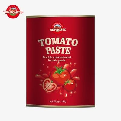 198 g konserwowanej pasty pomidorowej spełnia normy ISO HACCP i BRC, a także normy produkcji FDA.