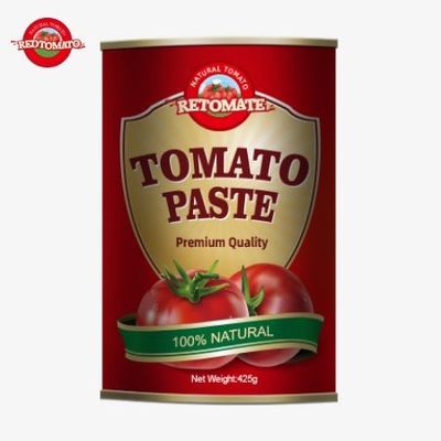 Produkcja 425 g puszek z pasty pomidorowej jest zgodna z międzynarodowymi normami ustanowionymi przez ISO HACCP BRC i FDA